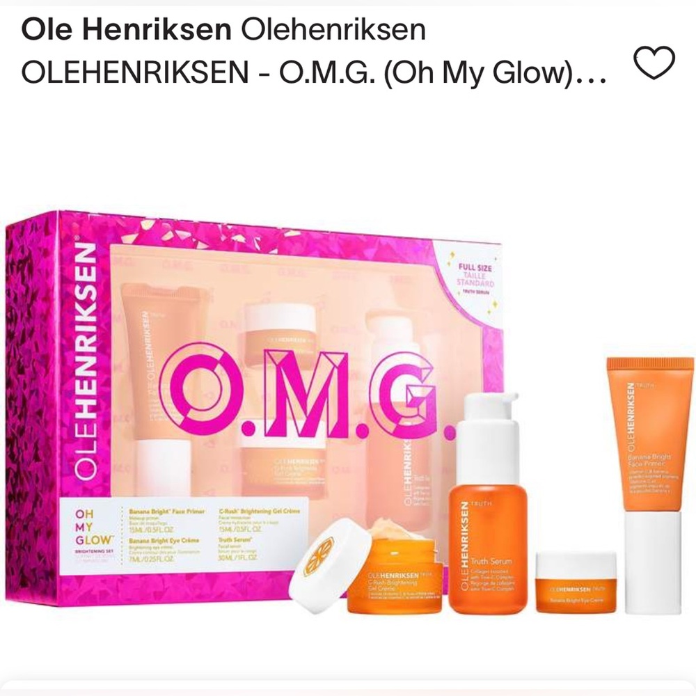 SALE🩷Ole Henriksen Oh My Glow Skincare Set - Picture 2 of 4